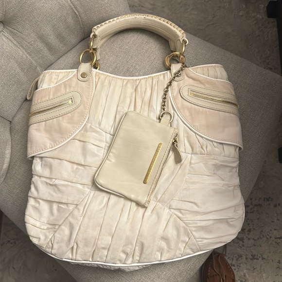 Stella McCartney Ruched Studded Bag with Wallet - Picture 1 of 17